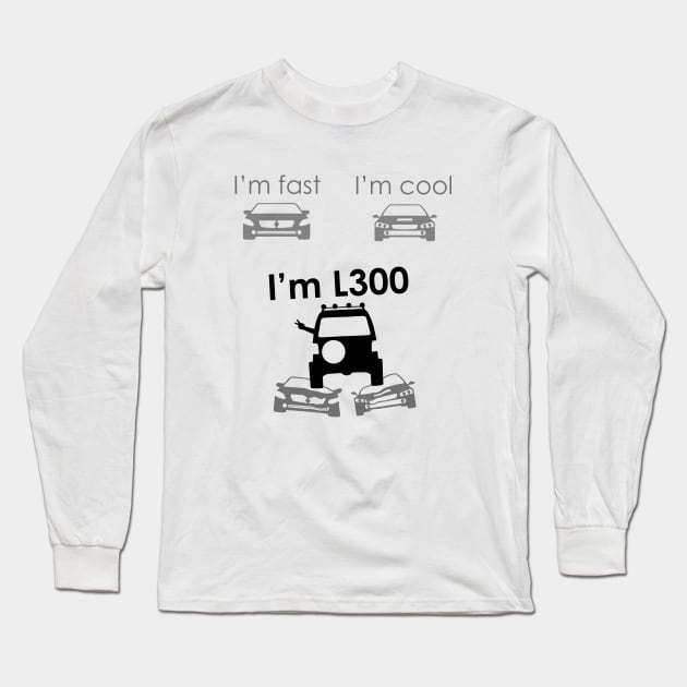 I am L300 (light) Long Sleeve T-Shirt by MikeDrago